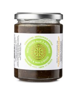 Confiture Figues agrumes noix pain d'épices